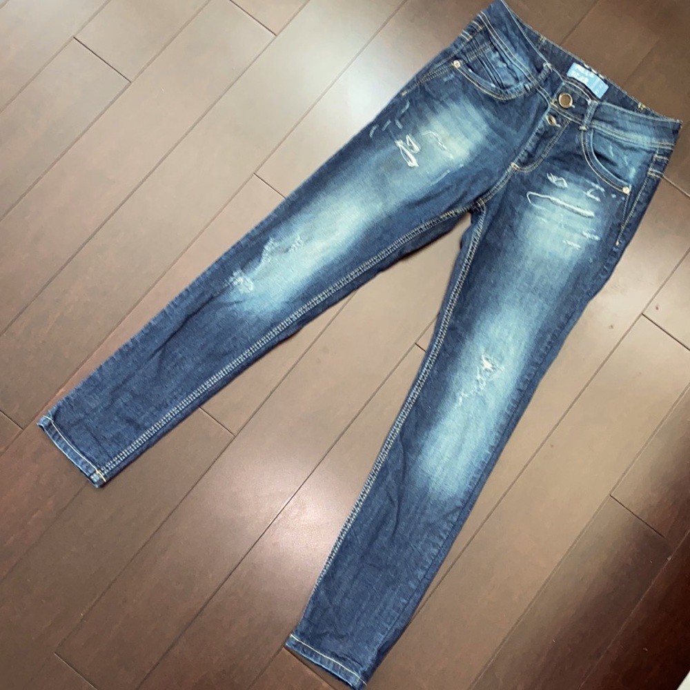 Polar Bear ripped jeans in washed denim Size 36 EUR 26 MEX